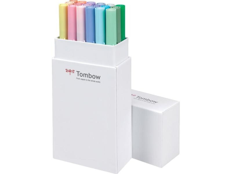 Tombow ABT 18 Stück, Pastelltöne