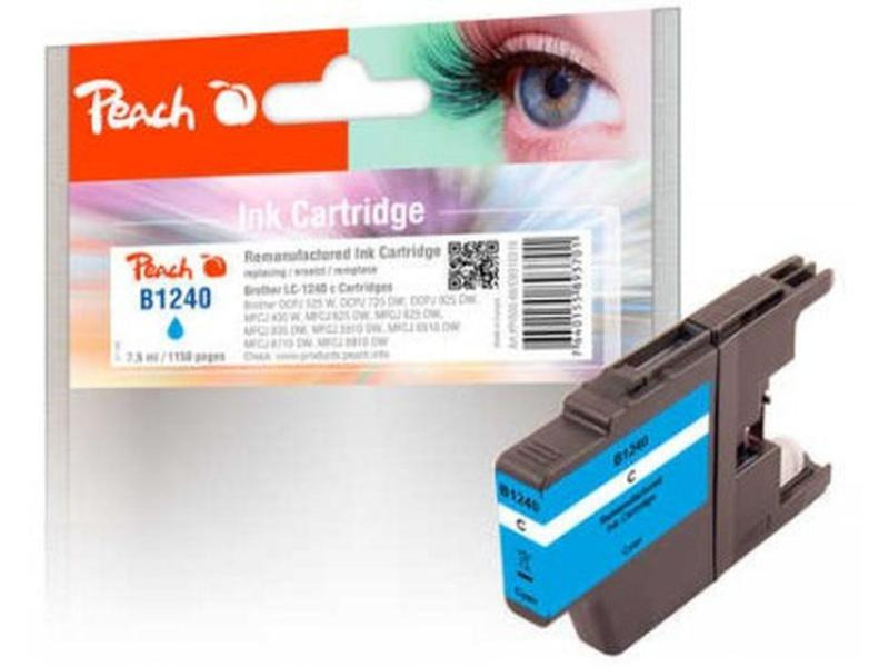 Peach Tinte Brother LC-1240C Cyan