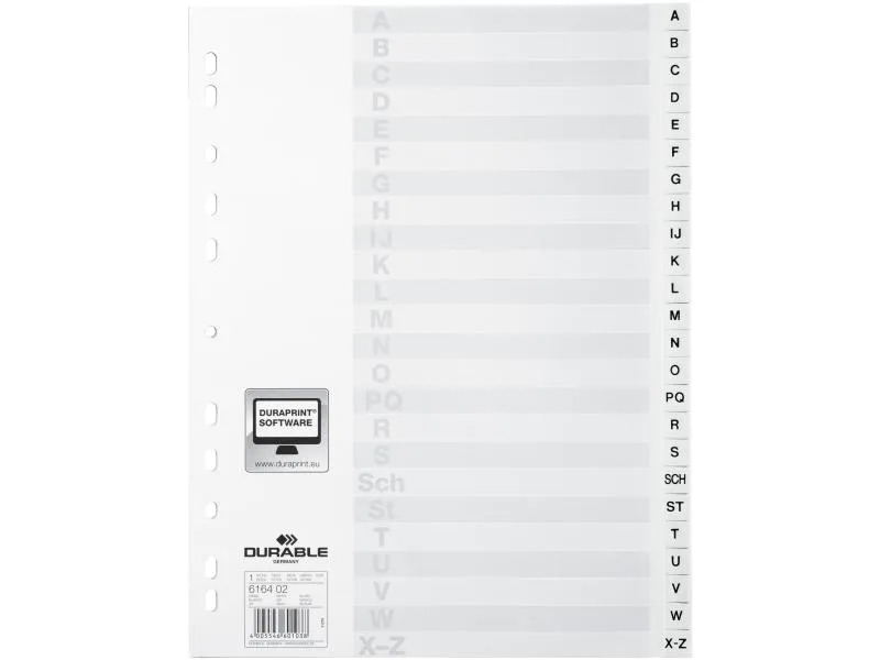 DURABLE Register A4  A-Z 24-teilig