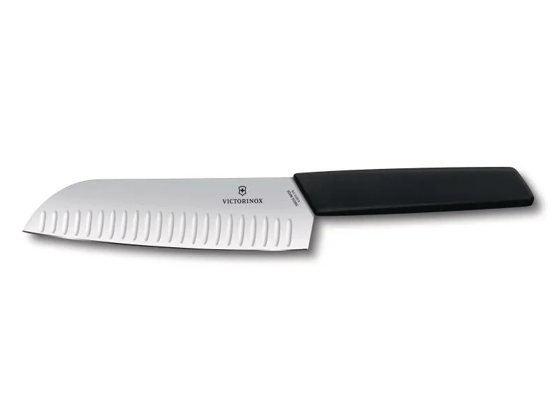 Victorinox Santokumesser Swiss Modern Schwarz