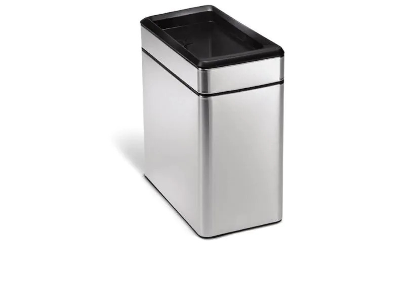 Simplehuman Abfalleimer CW1225 10 Liter, Silber