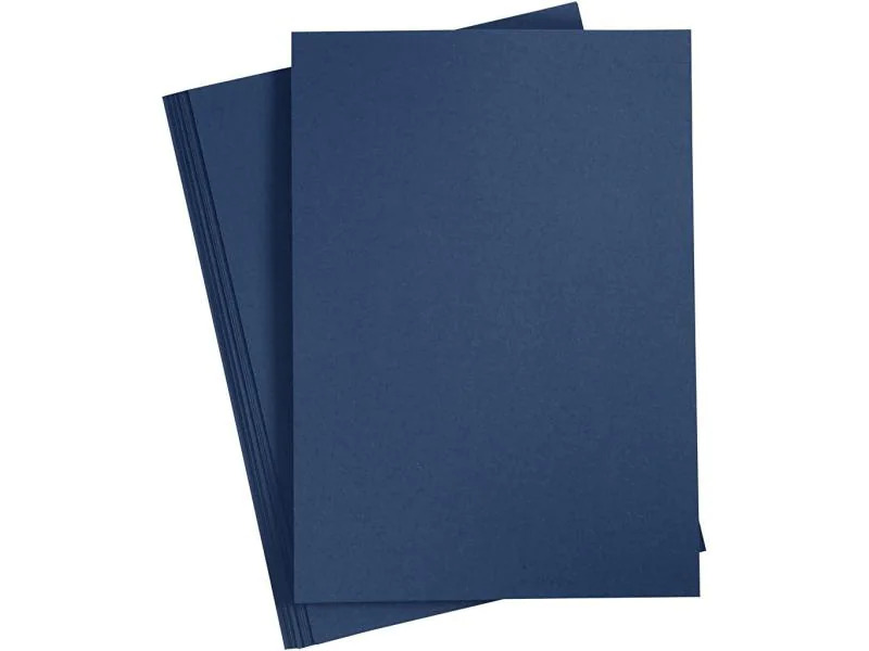 Creativ Company Bastelpapier 110 g, 20 Blatt, Blau