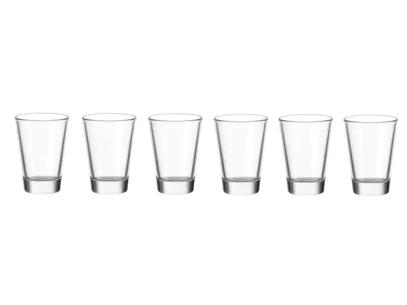 Leonardo Schnapsglas Ciao 60 ml, 6 Stück, Transparent 