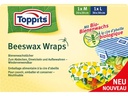 Toppits Bienenwachstuch  2 Stück, Mehrfarbig