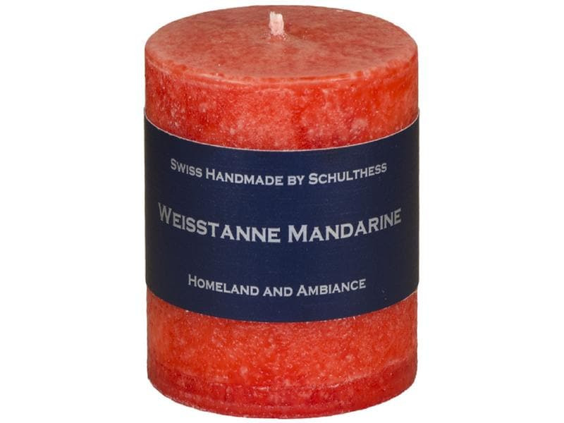 Schulthess Kerzen Duftkerze Weisstanne Mandarine 8 cm