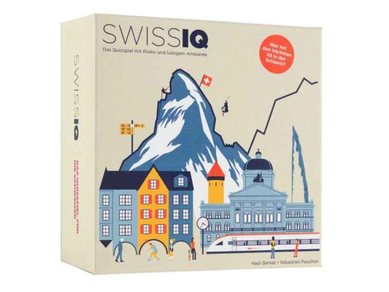 Helvetiq Familienspiel SWISSIQ – Das Spiel