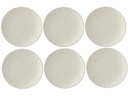 Villeroy &amp; Boch Frühstücks- &amp; Dessertteller Manufacture Rock 6 Stk. Weiss