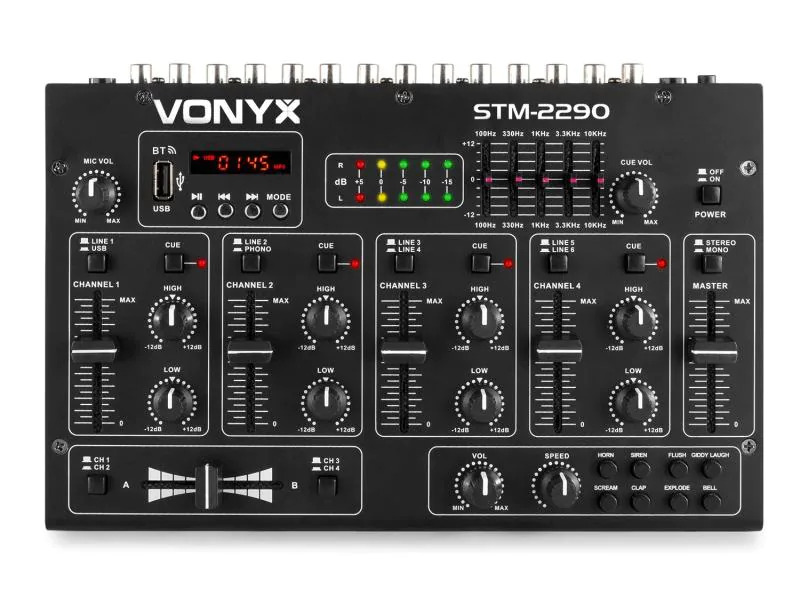 Vonyx DJ-Mixer STM-2290