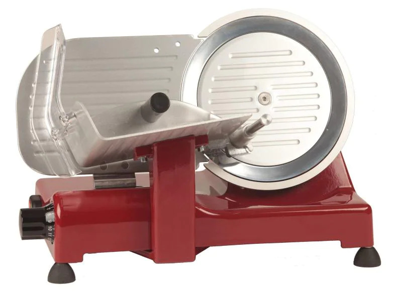 OHMEX Schneidemaschine Lusso 22 GL Rot/Silber