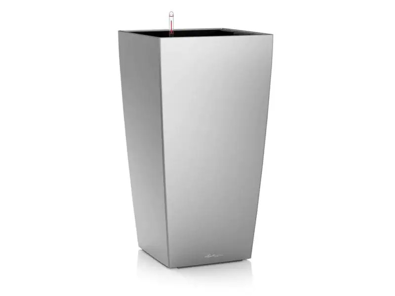 Lechuza Pflanzentopf Cubico Premium 22 Hellgrau