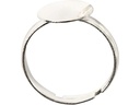 Creativ Company Fingerring Versilbert, 3 Stk.