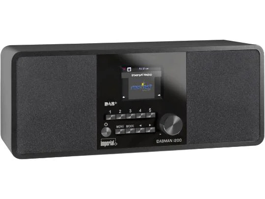Imperial Internet Radio Dabman i200 Schwarz