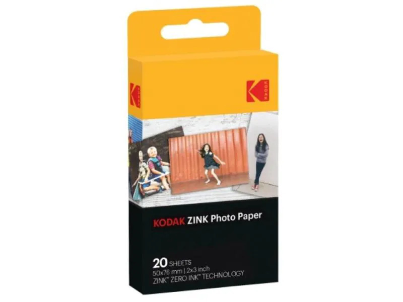 Kodak Sofortbildfilm 2x3 – 20er Pack