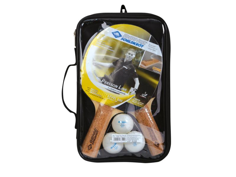 DONIC Schildkröt Tischtennis Set Persson 500 Kork Set