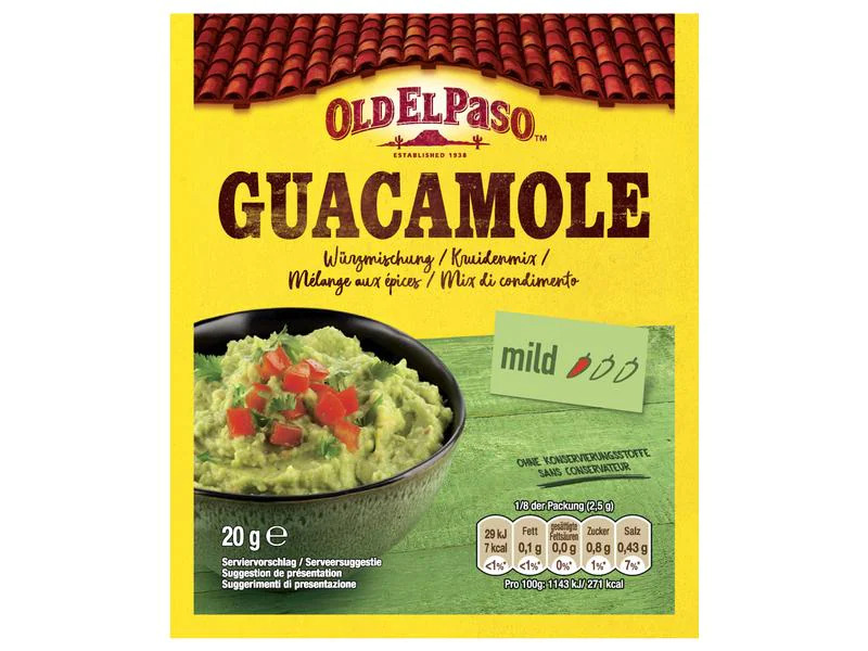 Old El Paso Guacamole Mix 20 g