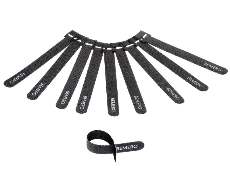 Bemero Kabelklett 16015BK-MP 10 Stück