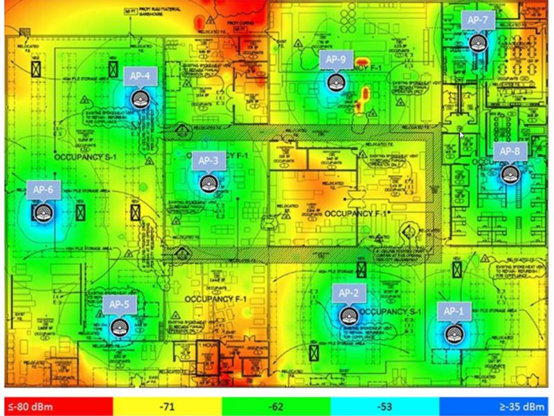 Server&amp;Options WLAN Ausmessung über 10000m2