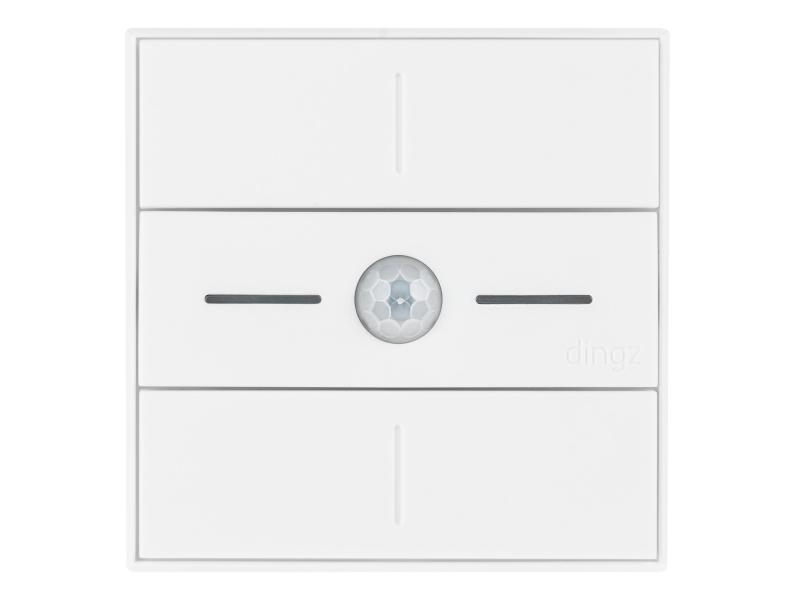 dingz WLAN-Schalter «dingz plus» mit Bewegungsmelder UP weiss