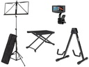 Bemero A-Gitarren-Ständer GS-8061BK Set