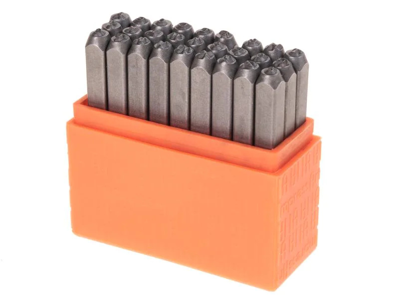 ImpressArt Prägestempel Set 3 mm Grossbuchstaben, 27 Stück