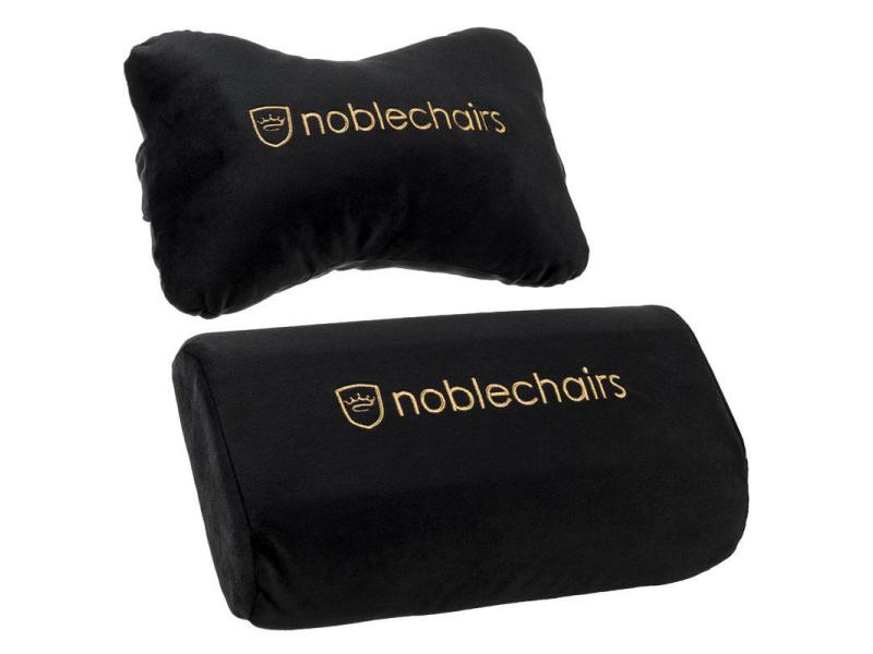noblechairs Kissenset EPIC/HERO/ICON Schwarz/Gold
