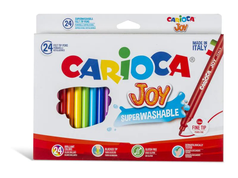 Carioca Joy 24 Stück, Mehrfarbig