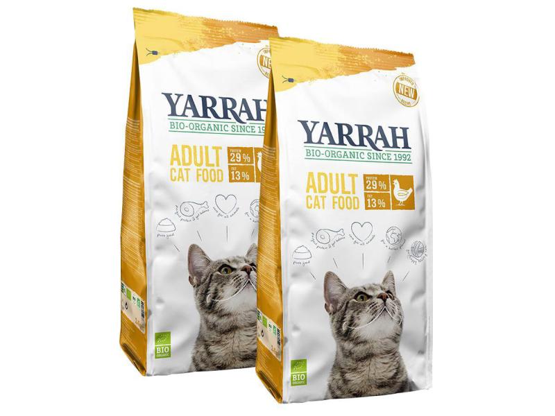 Yarrah Bio-Trockenfutter Adult Huhn 2 x 2.4 kg