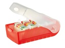 HAN Karteibox Croco A8 Rot