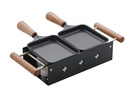 TTM Teelicht-Raclette Twiny Cheese Noir