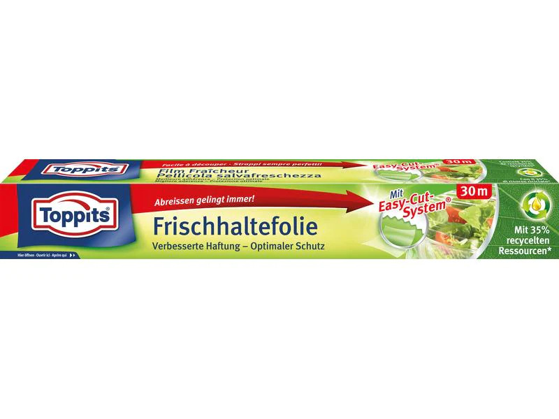 Toppits Frischhaltefolie 1 Stück, Transparent