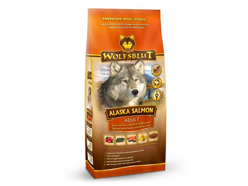 Wolfsblut Trockenfutter Dog Alaska Salmon Adult, 2 kg