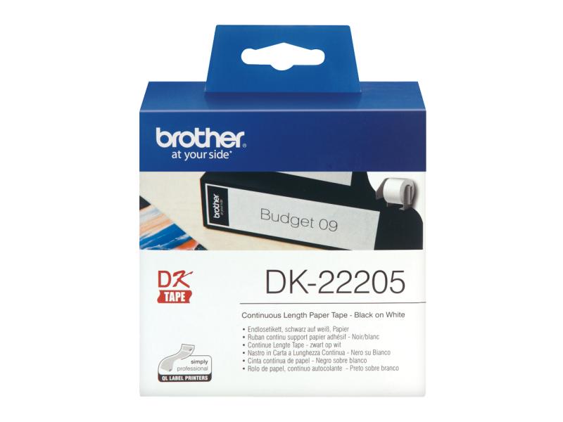 Brother Etikettenrolle DK-22205 Thermo Direct 62 mm x 30.48 m