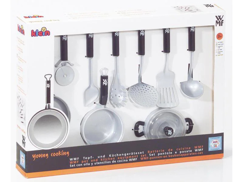 Klein-Toys Spiel-Geschirr WMF Töpfe und Küchenzubehör