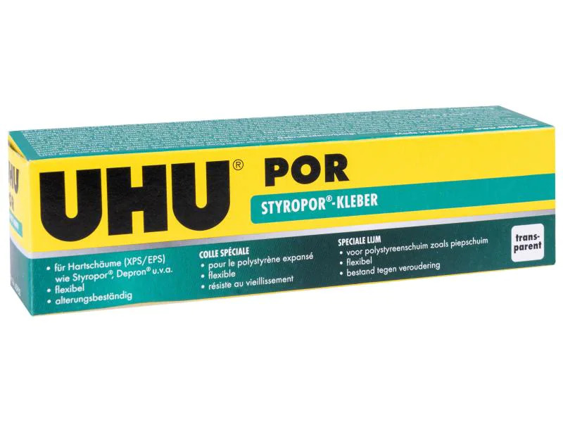 UHU Klebstoff Por 1 Stück, Transparent