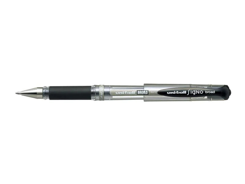 Uni Gelschreiber UNIBALL SIGNO Broad 1 mm Schwarz