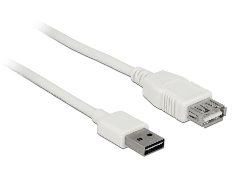 Delock USB 2.0-Verlängerungskabel EASY-USB USB A - USB A 3 m