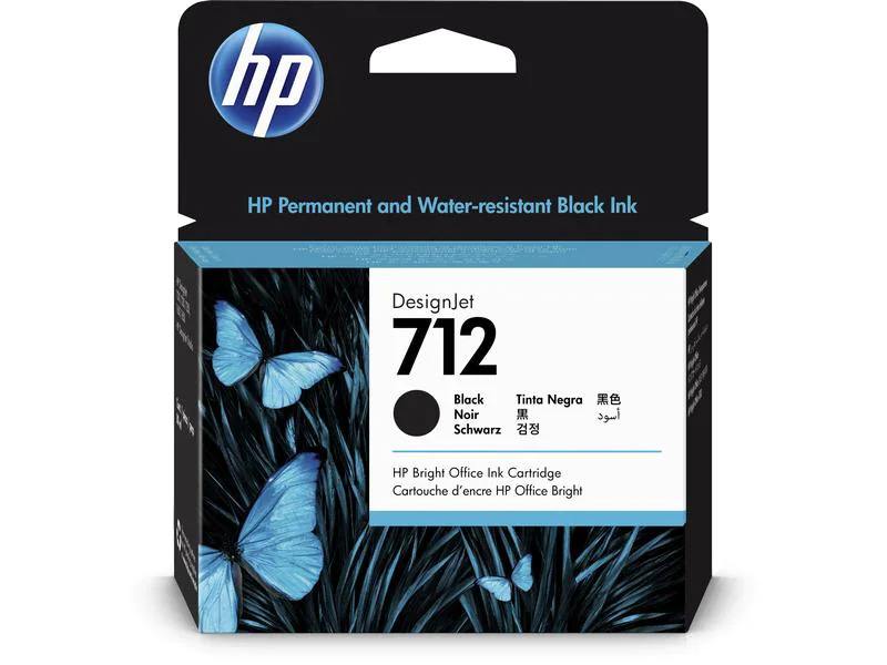 HP Tinte Nr. 712 (3ED71A) Black