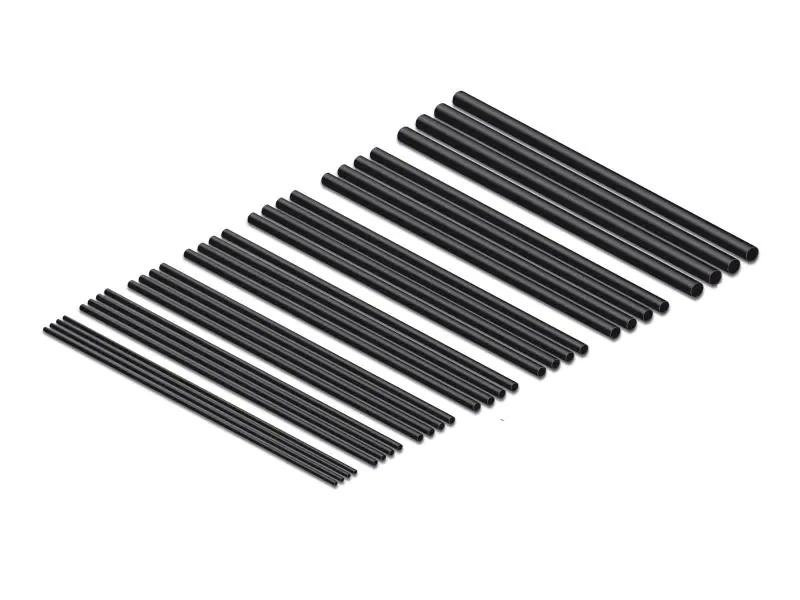 Delock Schrumpfschlauch 28er-Set, 10 cm Schwarz