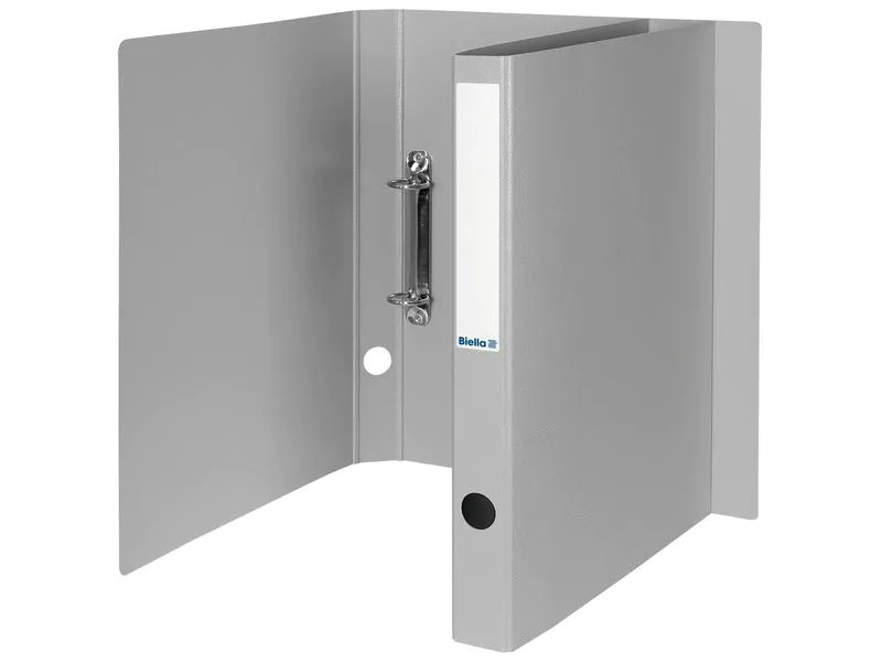 Biella Ringbuch Viria A4 3.1 cm, Grau