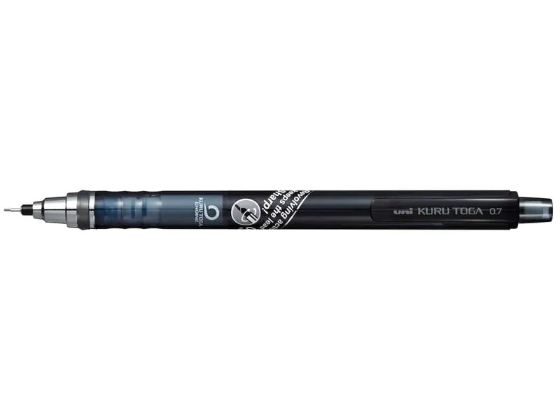 Uni Minenbleistift UNI KuruToga HB, 0.7 mm, Grau