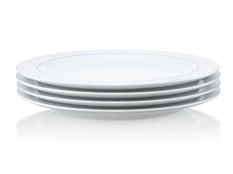 Bodum Speiseteller Blaa Ø 26.5 cm, 4 Stück, Weiss