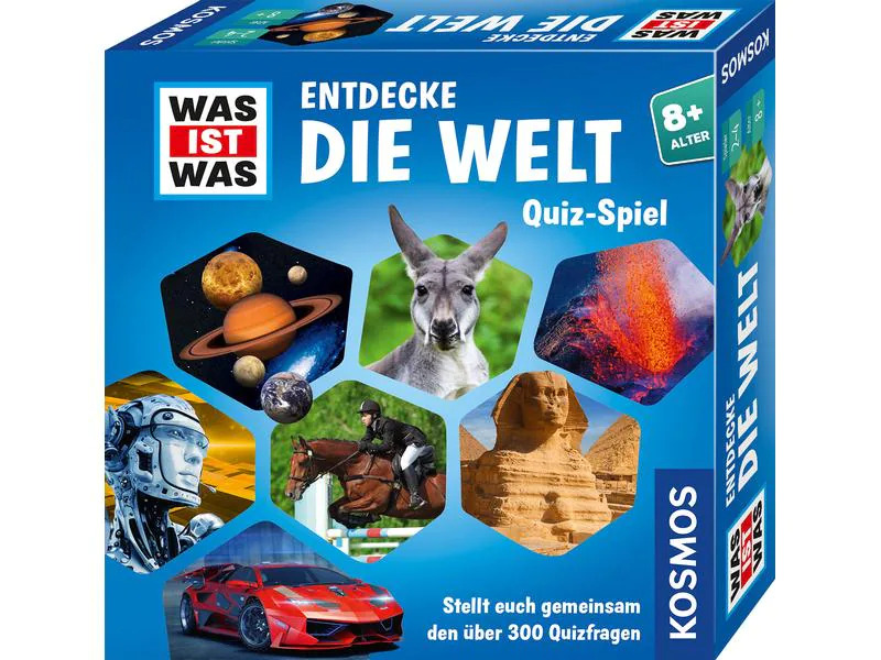 Kosmos Familienspiel Was ist Was: Entdecke die Welt
