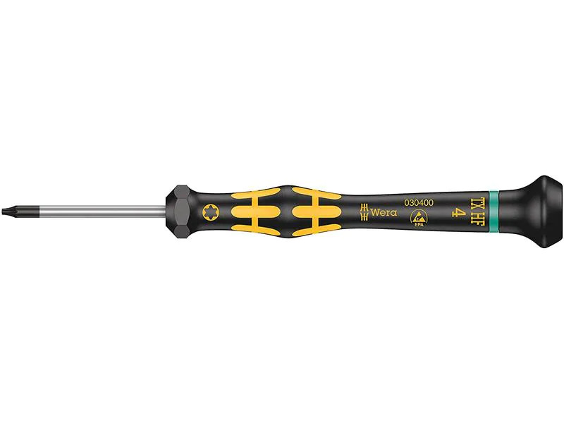 Wera Schraubenzieher 1567 ESD Micro HF TX 4 x 40 mm Torx