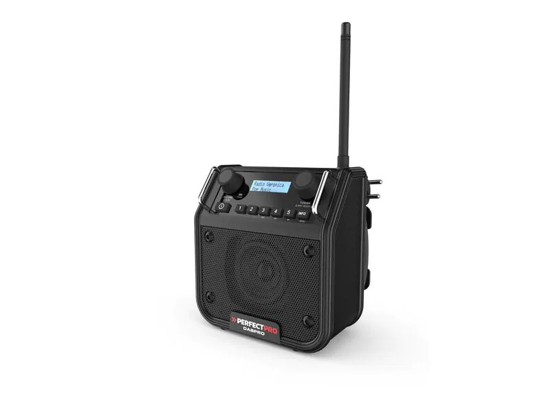 Perfectpro DAB+ Radio DABPRO Schwarz