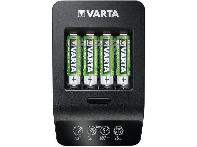 Varta Ladegerät LCD Smart Charger+ inkl. 4xAA