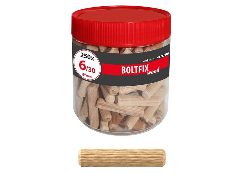 Tox-Dübel Dübel Boltfix 6/30 mm, 250 Stück