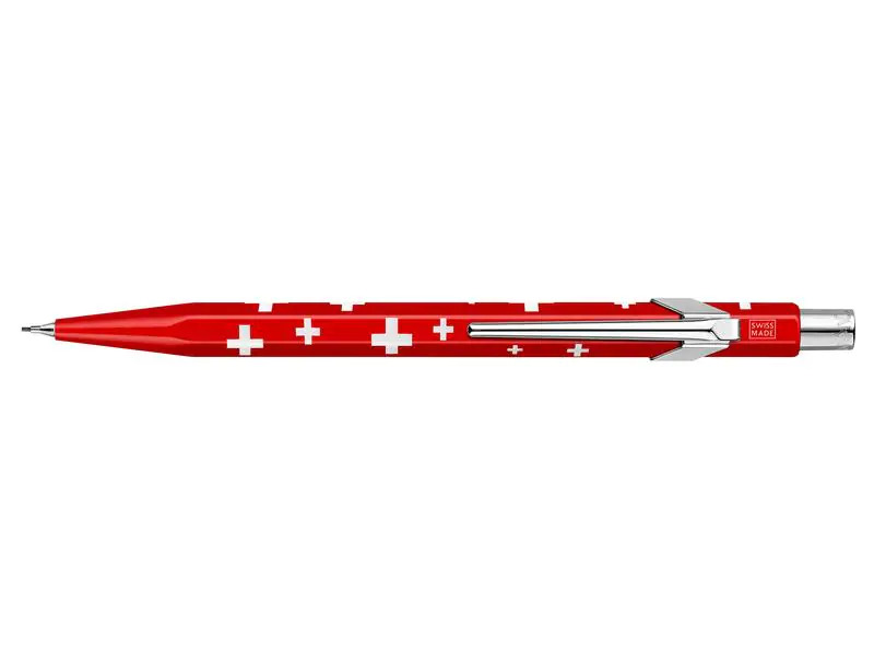 Caran d'Ache Minenbleistift 844 Swiss 0.7 mm, Schweizerkreuz