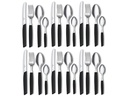 Victorinox Besteck-Set Swiss Modern 24-teilig, Schwarz