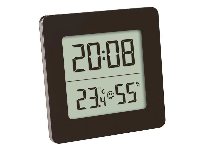 TFA Dostmann Thermo-/Hygrometer Digital Schwarz