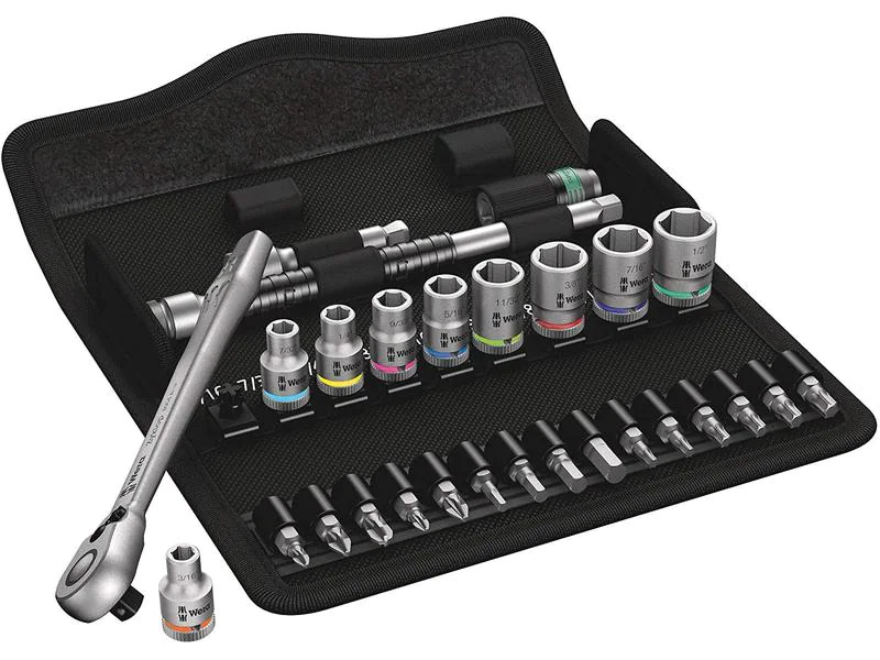 Wera Ratschen-Set 8100 SA 11 Zyklop 1/4, 28-teilig